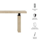 Piston 52" Rectangular Wood Console Table - Image 4