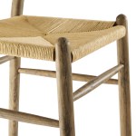 Amish Wood Bar Stool - Image 4