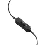 Flora Wood Table Lamp With Pleated Petal Shade - Image 9