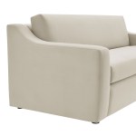 Liora Performance Velvet Sofa - Image 8