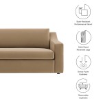 Liora Performance Velvet Sofa - Image 31