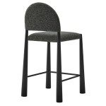 Hayley Upholstered Fabric Counter Stool - Image 5