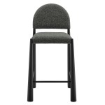 Hayley Upholstered Fabric Counter Stool - Image 4