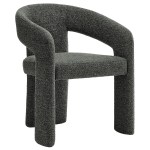 Oslo Barrel Fabric Upholstered Dining Accent Chair - Image 8