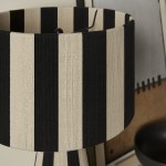 Renae Handwoven Cotton Thread Striped Table Lamp - Image 19