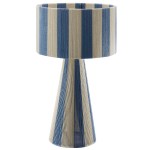 Renae Handwoven Cotton Thread Striped Table Lamp - Image 29
