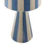 Renae Handwoven Cotton Thread Striped Table Lamp - Image 33