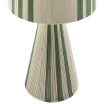 Gia Handwoven Cotton Thread Striped or Plain Table Lamp - Image 15