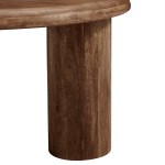 Mavina Round Mango Wood Coffee Table - Image 15