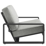 Lirienne Outdoor Patio Aluminum Loveseat - Image 31