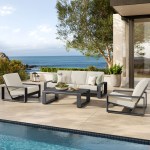 Lirienne 4-Piece Outdoor Patio Aluminum Furniture Set - Image 2