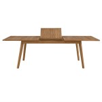Vienna Outdoor Patio Teak Wood Extendable Dining Table - Image 7