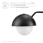 Eclipse Globe Wall Sconce - Image 5