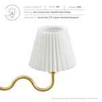 Wave Squiggle Arm Wall Sconce - Image 28