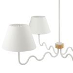 Sunlit Squiggle 4-Arm Pendant Light - Image 7