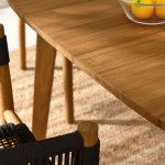 Vienna 5-Piece Outdoor Patio Teak and Rope Dining Set with Curved-Back Armchairs - Image 12