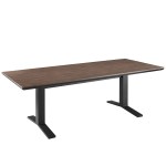 Gavelston 91" Outdoor Patio Aluminum Dining Table - Image 2
