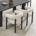 Nautica Outdoor Patio Aluminum Dining Armchairs Set of 2 - Image 31