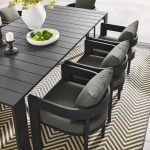 Tahoe 9-Piece Outdoor Patio Aluminum Dining Set - Image 13