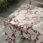 Valen Square Indoor - Outdoor Patio Arched Concrete Side Table - Image 36