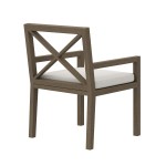 Northlake Outdoor Patio Teak Dining Armchair - Image 6