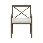 Northlake Outdoor Patio Teak Dining Armchair - Image 7