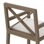 Northlake Outdoor Patio Teak Dining Armchair - Image 8