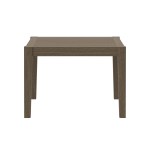 Northlake Square Outdoor Patio Teak Side Table - Image 5