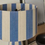 Renae Handwoven Cotton Thread Striped Table Lamp - Image 28