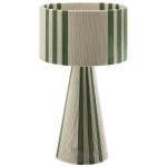 Gia Handwoven Cotton Thread Striped or Plain Table Lamp - Image 2
