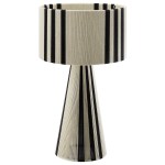 Gia Handwoven Cotton Thread Striped or Plain Table Lamp - Image 20