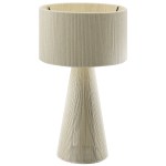 Gia Handwoven Cotton Thread Striped or Plain Table Lamp - Image 41