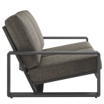 Lirienne Outdoor Patio Aluminum Loveseat - Image 40