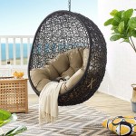 Encase Swing Outdoor Patio Lounge Chair - Image 39
