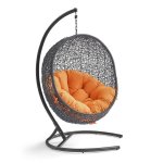 Encase Swing Outdoor Patio Lounge Chair - Image 65
