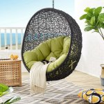 Encase Swing Outdoor Patio Lounge Chair - Image 87