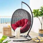 Encase Swing Outdoor Patio Lounge Chair - Image 102
