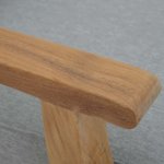 Marina Outdoor Patio Teak Left-Facing Sofa - Image 3