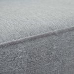 Marina Outdoor Patio Teak Left-Facing Sofa - Image 2