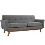 Engage Upholstered Fabric Loveseat - Image 14