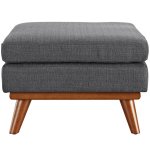 Engage Upholstered Fabric Ottoman - Image 11