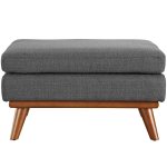 Engage Upholstered Fabric Ottoman - Image 12