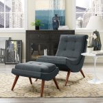 Ramp Upholstered Fabric Lounge Chair Set - Image 9