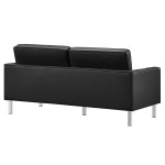 Loft 2-Piece Tufted Vegan Leather Furniture Set - Image 7