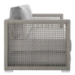 Aura 3 Piece Outdoor Patio Wicker Rattan Set - Image 8