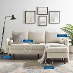 Revive Upholstered Right or Left Sectional Sofa - Image 5