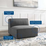 Restore Sectional Sofa Armless Chair - Image 7