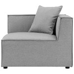 Saybrook 2-Piece Outdoor Patio Upholstered Sectional Sofa Loveseat - Image 4