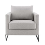 Posse Upholstered Fabric Accent Chair - Image 5