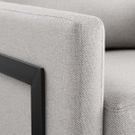 Posse Upholstered Fabric Accent Chair - Image 6